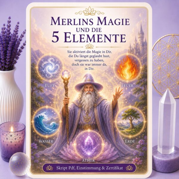 Merlins Magie und die 5 Elemente