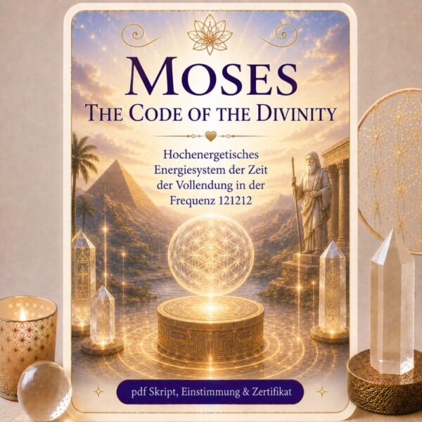 Moses- The code of the Divinity-Reiki Energiesystem,Avalon NatureArt Reiki & Esoterik Shop
