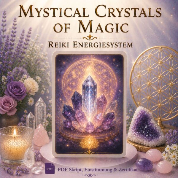 Mystical Crystals of Magic   - Reiki Energiesystem & Einweihung