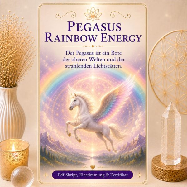 Pegasus Rainbow Energy-Reiki Energiesystem,Avalon NatureArt Reiki & Esoterik Shop