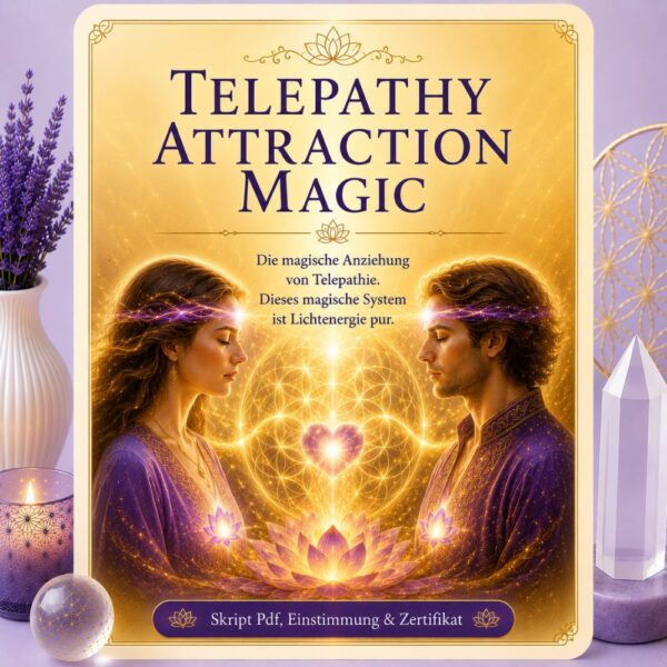 Telepathy Attraction Magic,Avalon NatureArt Reiki & Esoterik Shop