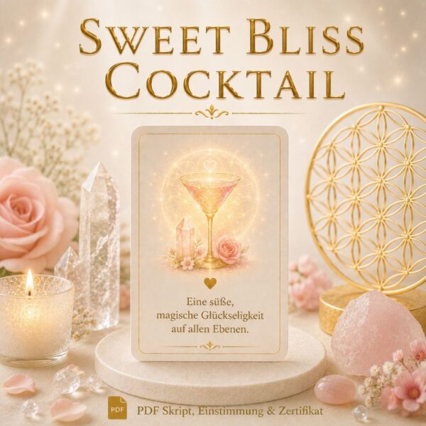 Sweet Bliss Cocktail - Reiki ,Avalon NatureArt Reiki & Esoterik Shop,Energiesystem mit Einweihung