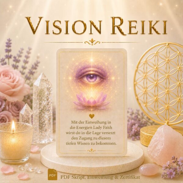 Vision KI- Reiki Energiesystem mit Einweihung