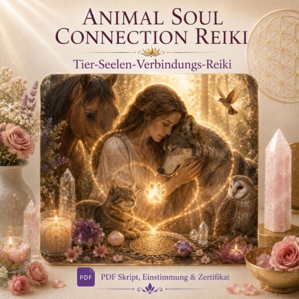 Animal Soul Connection Reiki-Reiki Energiesystem & Einweihung