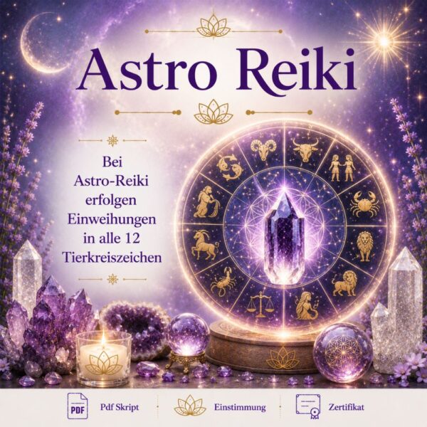 Astro Reiki - Reiki Energiesystem & Einweihung