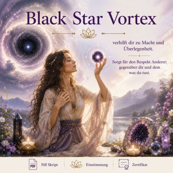 Black Star Vortex - Reiki Energiesystem & Einweihung