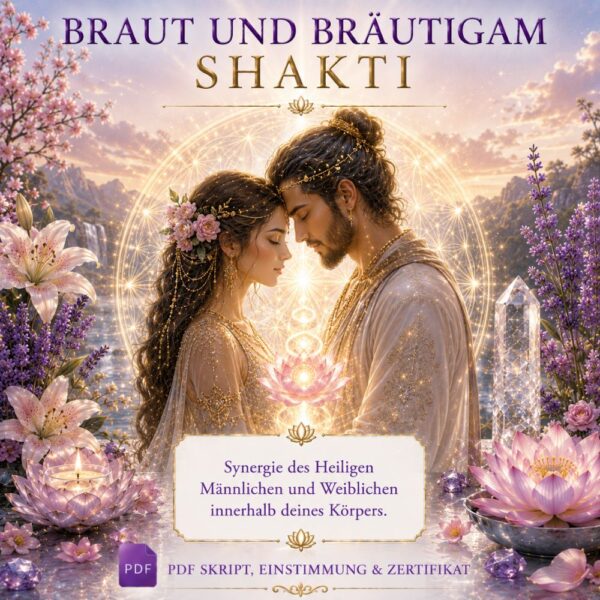 Braut und Bräutigam Shakti- Reiki Energiesystem & Einweihung
