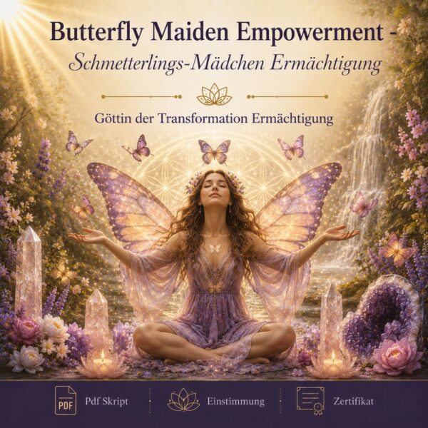 Butterfly Maiden Empowerment   - Reiki Energiesystem & Einweihung