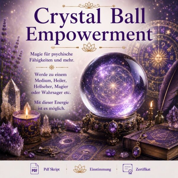 Crystal Ball Empowerment - Reiki Energiesystem & Einweihung