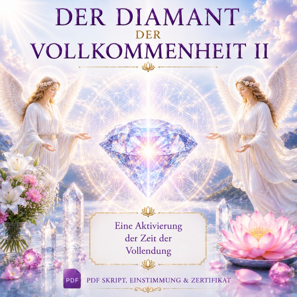 Der Diamant der Vollkommenheit I I- Reiki Energiesystem & Einweihung
