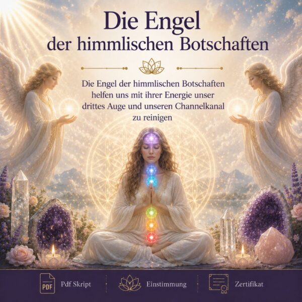 Die Engel der himmlischen Botschaften   - Reiki Energiesystem & Einweihung