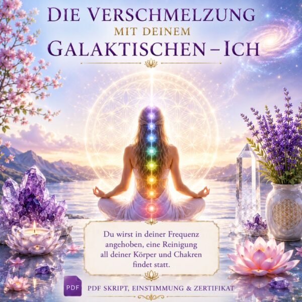 Die Verschmelzung mit Deinem Galaktischen – ICH     - Reiki Energiesystem & Einweihung