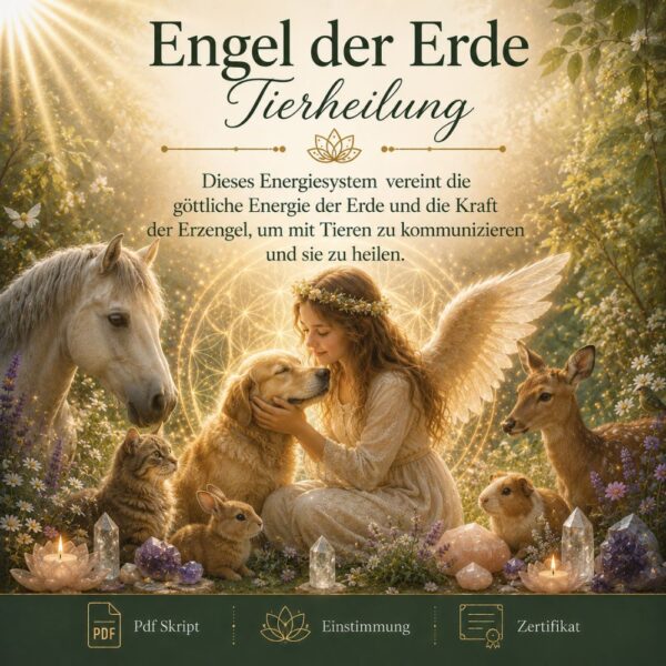 Engel der Erde -Tierheilung    - Reiki Energiesystem & Einweihung