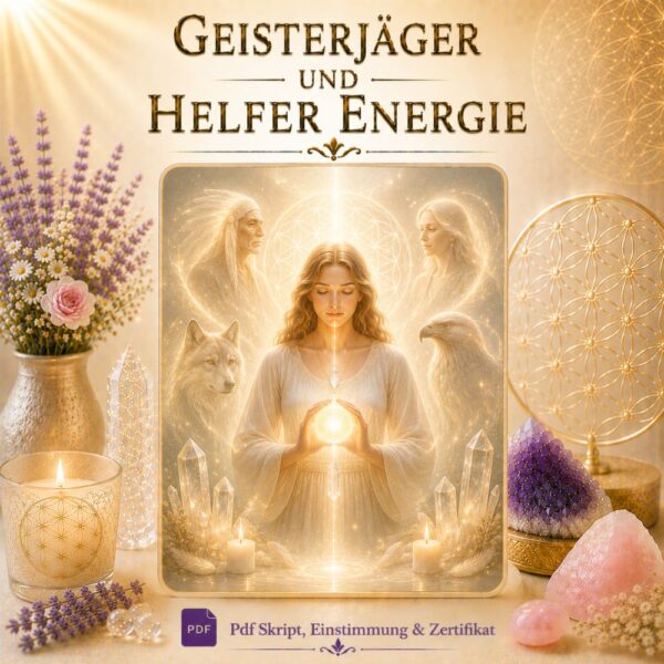 Geisterjäger & Helfer Energie - Reiki Energiesystem & Einweihung