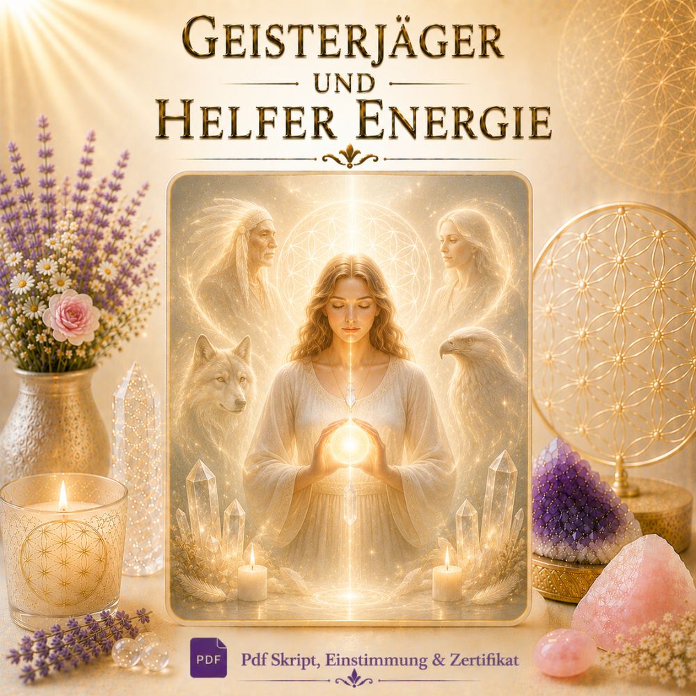 Geisterjäger & Helfer Energie - Reiki Energiesystem & Einweihung