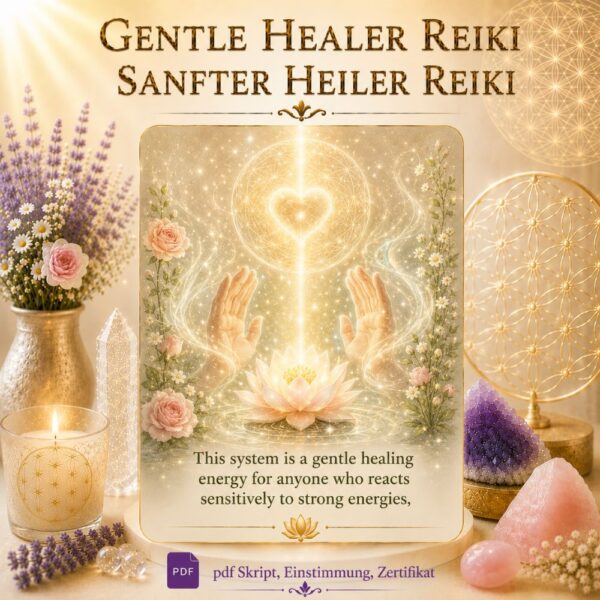 Gentle Healer Reiki - Sanfter Heiler Reiki Reiki Energiesystem & Einweihung