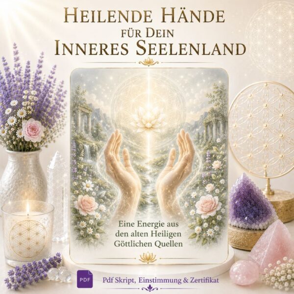 Heilende Hände für Dein Inneres Seelenland - Reiki Energiesystem & Einweihung