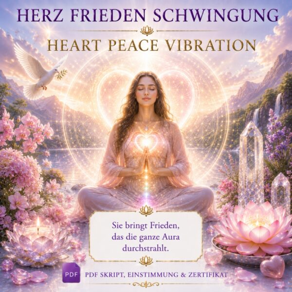 Herz Frieden Schwingung - Heart Peace Vibration- Reiki Energiesystem & EinweihungHerz Frieden Schwingung - Heart Peace Vibration- Reiki Energiesystem & Einweihung