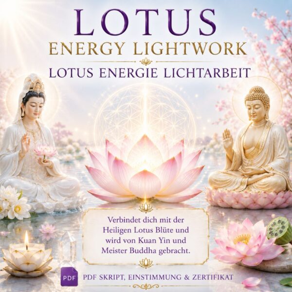 Lotus Energy Lightwork - Lotus Energie Lichtarbeit    - Reiki Energiesystem & Einweihung