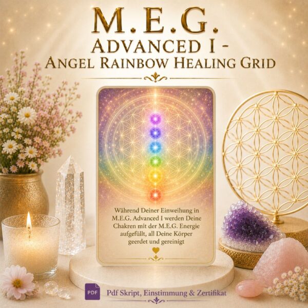 M.E.G. Advanced I - Angel Rainbow Healing Grid    -Reiki Energiesystem & Einweihung
