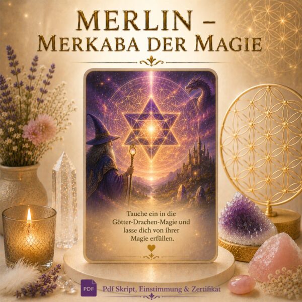 MERLIN – Merkaba der Magie  - Reiki Energiesystem & Einweihung