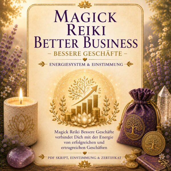 Magick Reiki Better Business – Bessere Geschäfte - Reiki Energiesystem & Einweihung