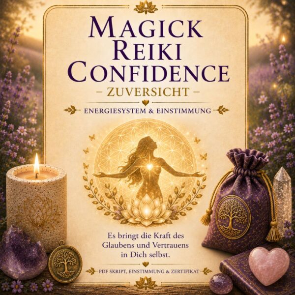 Magick Reiki Confidence – Zuversicht - Reiki Energiesystem & Einweihung