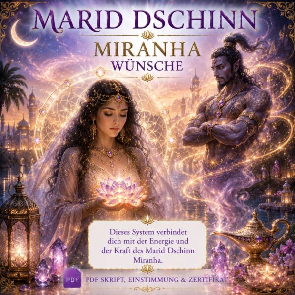 Marid Dschinn Miranha Wünsche  - Reiki Energiesystem & Einweihung