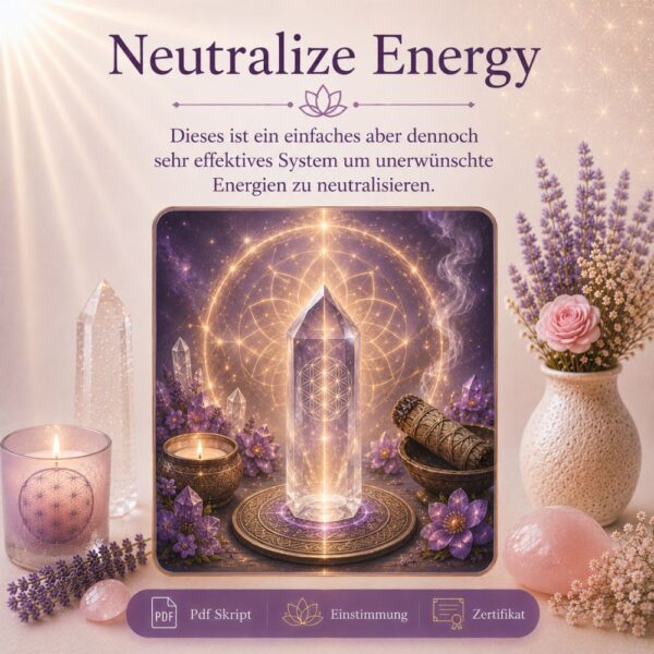 Neutralize Energy - Reiki Energiesystem & Einweihung