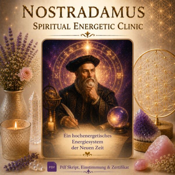 Nostradamus - Spiritual Energetic Clinic  - Reiki Energiesystem & Einweihung