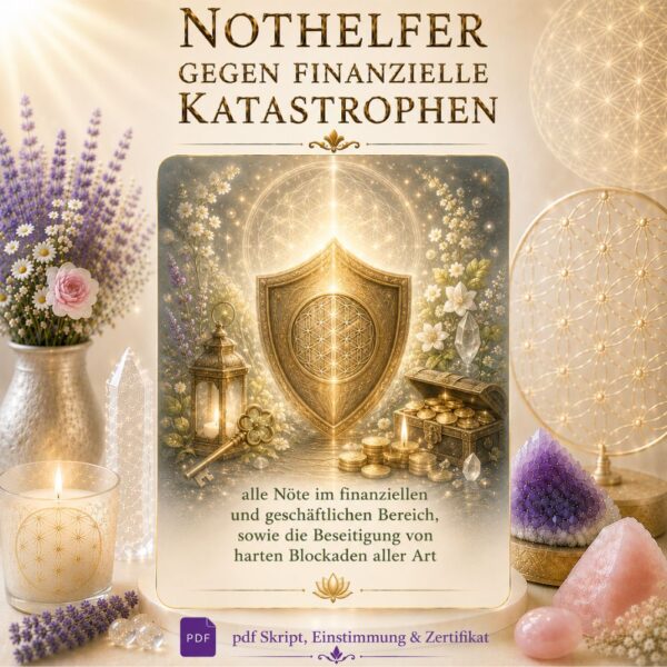 Nothelfer gegen finanzielle Katastrophen - Reiki Energiesystem & Einweihung