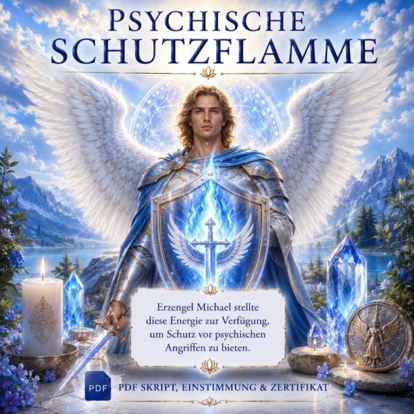 Psychische Schutzflamme- Reiki Energiesystem & Einweihung