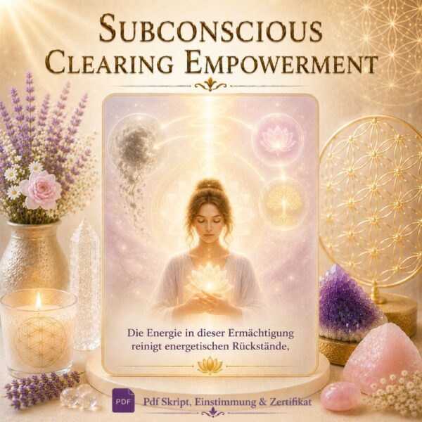 Subconscious Clearing Empowerment - Reiki Energiesystem & Einweihung