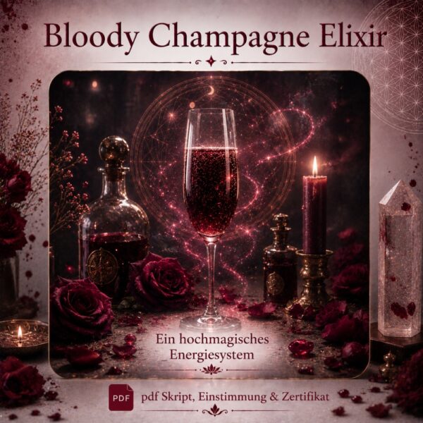 Bloody Champagne Elixir - Reiki Energiesystem & Einweihung