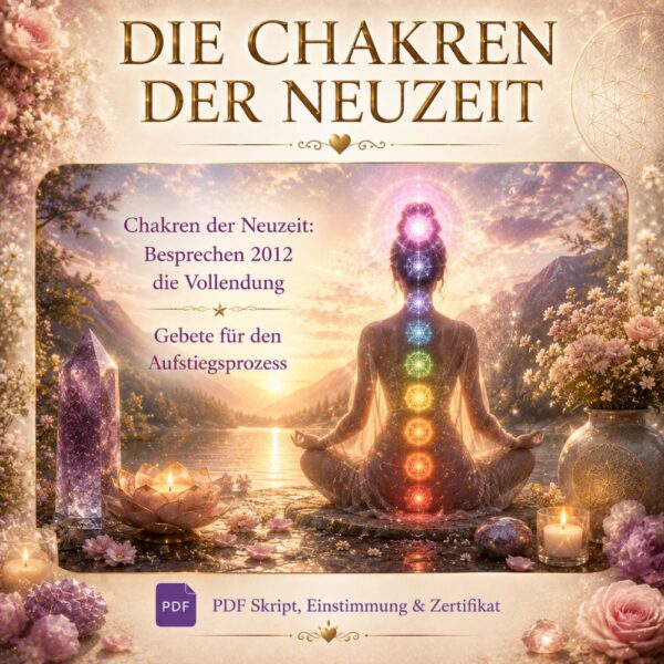 Die Chakren der neuen Zeit Reiki Energiesystem & Einweihung