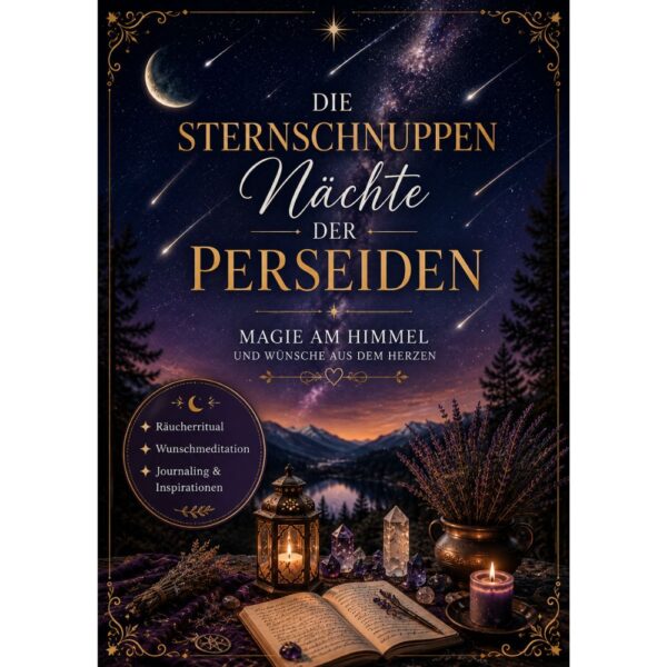 Die Sternschnuppen Nächte der Perseiden, Avalon NatureArt Reiki & Esoterik Shop