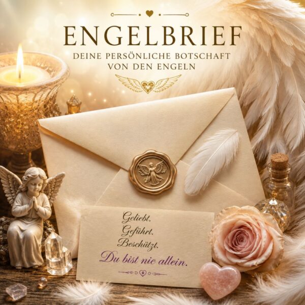 Engelbrief- persönliche Botschaft,Avalon NatureArt - Reiki & Esoterik Shop