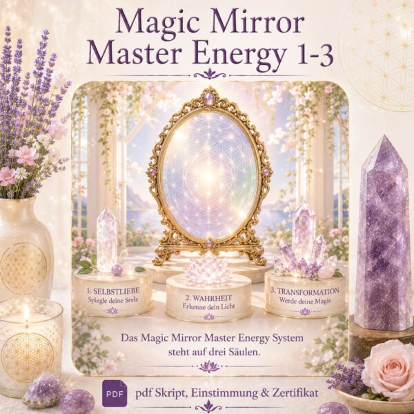 MAGIC MIRROR MASTER ENERGY SYSTEM  - Reiki Energiesystem & Einweihung