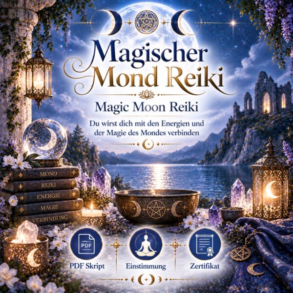 Magischer Mond Reiki - Energiesystem & Einweihung