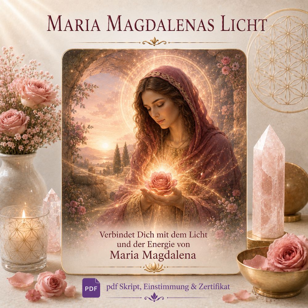Maria Magdalenas Licht - Reiki Energiesystem & Einweihung