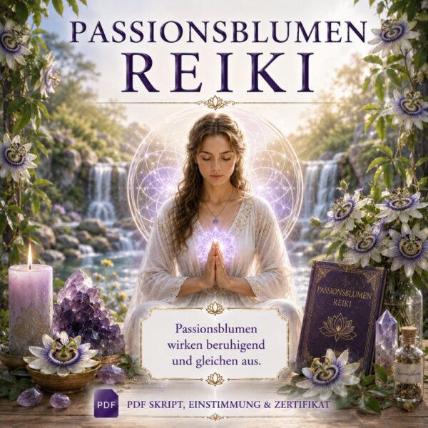 Passionsblumen Reiki- Reiki Energiesystem & Einweihung