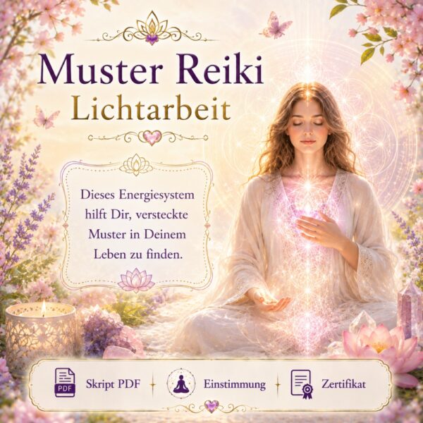 Pattern Reiki Lightwork - Muster Reiki Lichtarbeit - Reiki Energiesystem & Einweihung