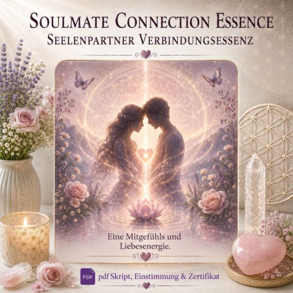 Seelenpartner Verbindungsessenz - Reiki Energiesystem & Einweihung