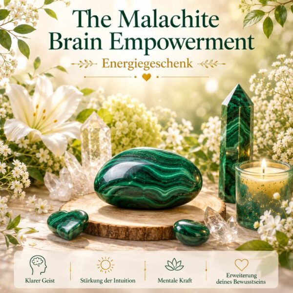 The Malachite Brain Empowerment - Reiki Energiesystem & Einweihung