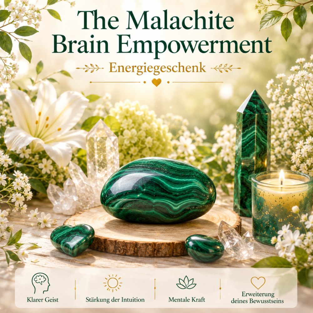 The Malachite Brain Empowerment - Reiki Energiesystem & Einweihung
