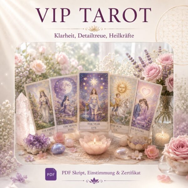 VIP TArot Reiki Energiesystem & Einweihung