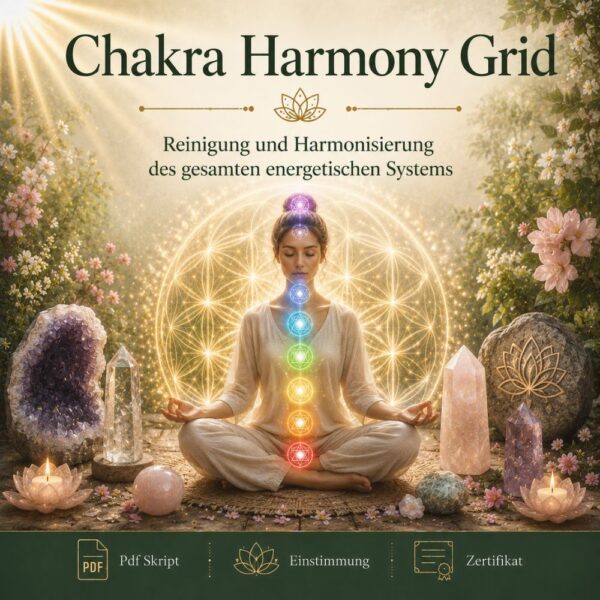 Chakra – Harmony Grid  -Reiki Energiesystem & Einweihung