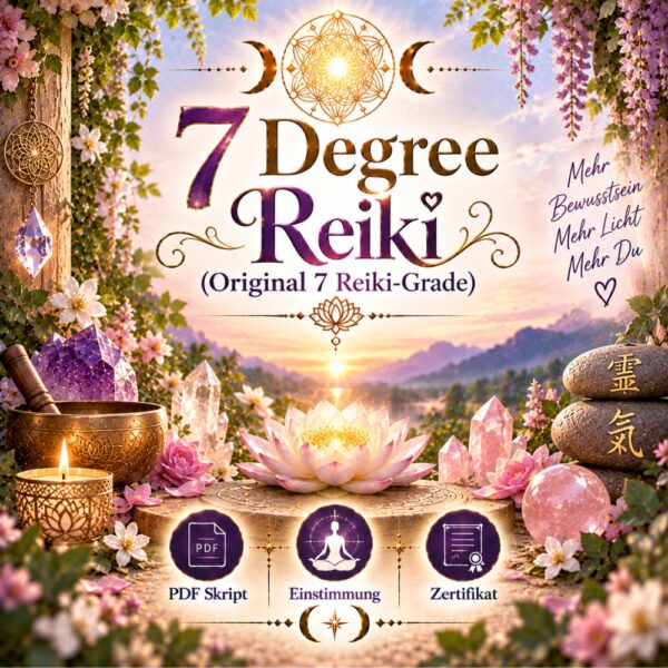 7 Degree Reiki, Avalon NatureArt - Reiki - Magie & Esoterik Shop