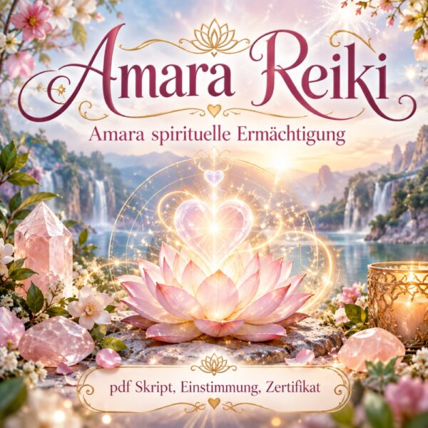 Amara Reiki - Reiki Energiesystem und Einstimmung