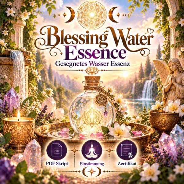 Blessing Water Essence  - Reiki Energiesystem und Einstimmung
